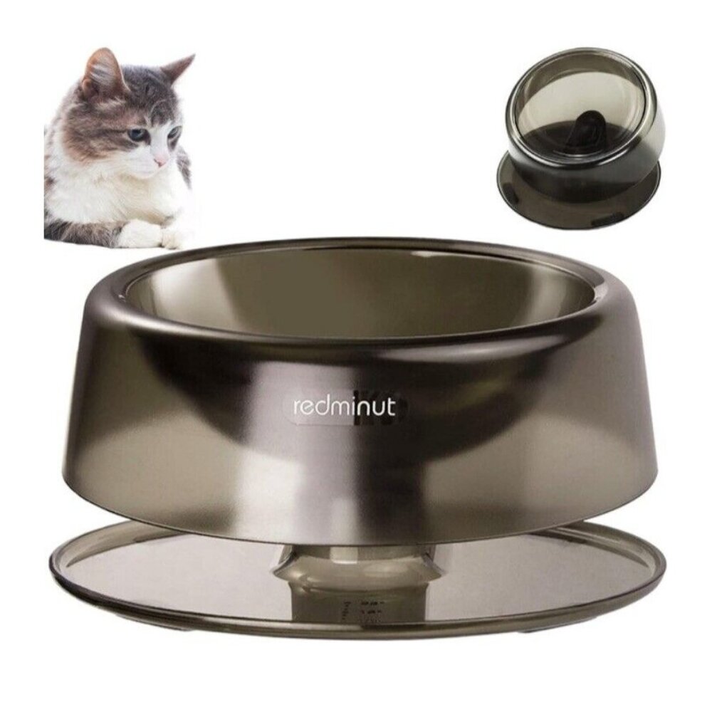 Raised Tilted Cat Food Bowl Non Slip Anti Vomiting Prevents Whiskers Fatigue New